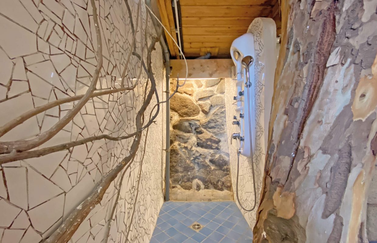 Baumhaus Dusche